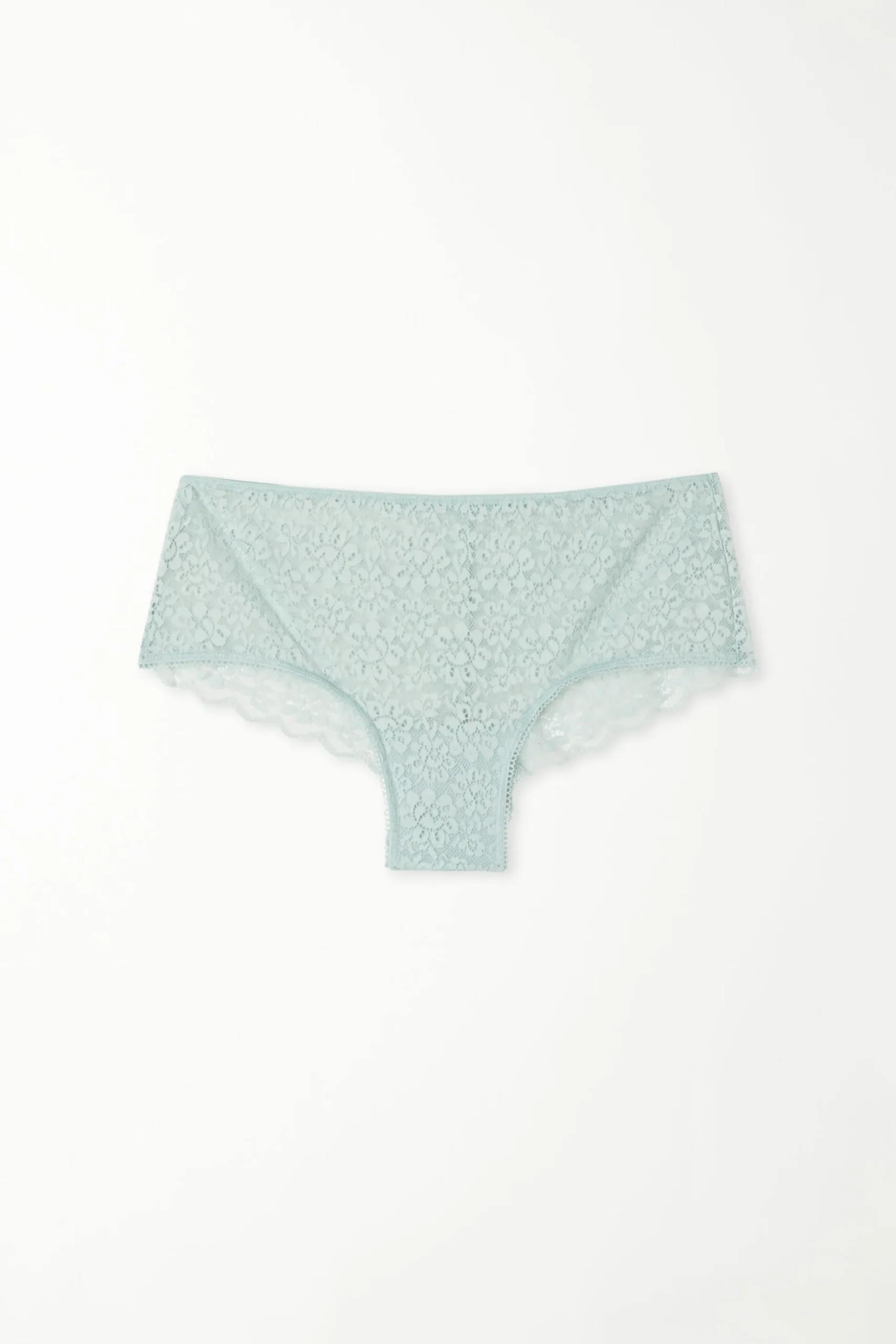Recycled Lace Boyshorts - French Cut - Women | Tezenis