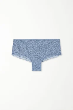 Recycled Lace Boyshorts - French Cut - Women | Tezenis