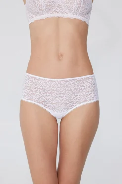 Recycled Lace Boyshorts - French Cut - Women | Tezenis