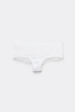 Recycled Lace Boyshorts - French Cut - Women | Tezenis