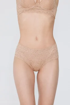 Recycled Lace Boyshorts - French Cut - Women | Tezenis