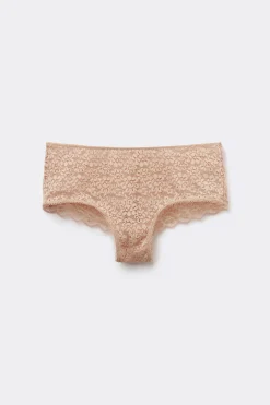 Recycled Lace Boyshorts - French Cut - Women | Tezenis