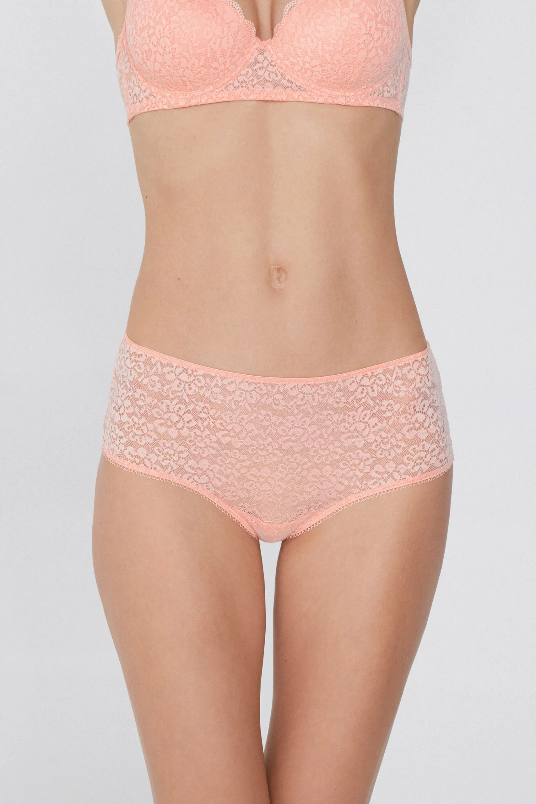Recycled Lace Boyshorts - French Cut - Women | Tezenis