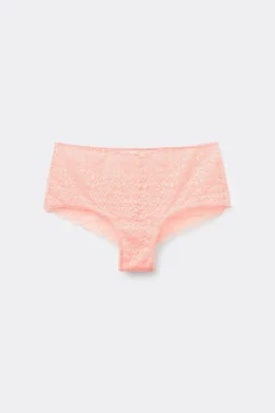 Recycled Lace Boyshorts - French Cut - Women | Tezenis