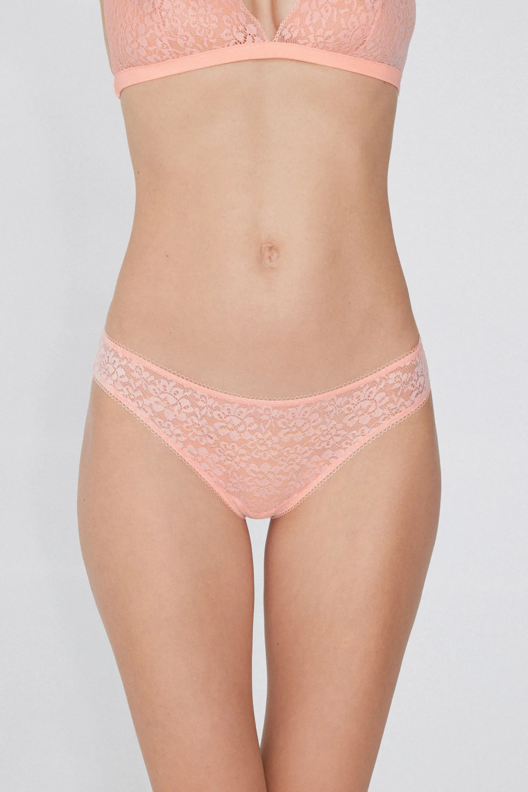 Recycled Lace Brazilian Panties - Cheeky Briefs - Women | Tezenis