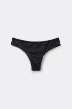 Recycled Lace Brazilian Panties - Cheeky Briefs - Women | Tezenis