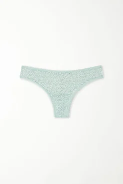 Recycled Lace Brazilian Panties - Cheeky Briefs - Women | Tezenis