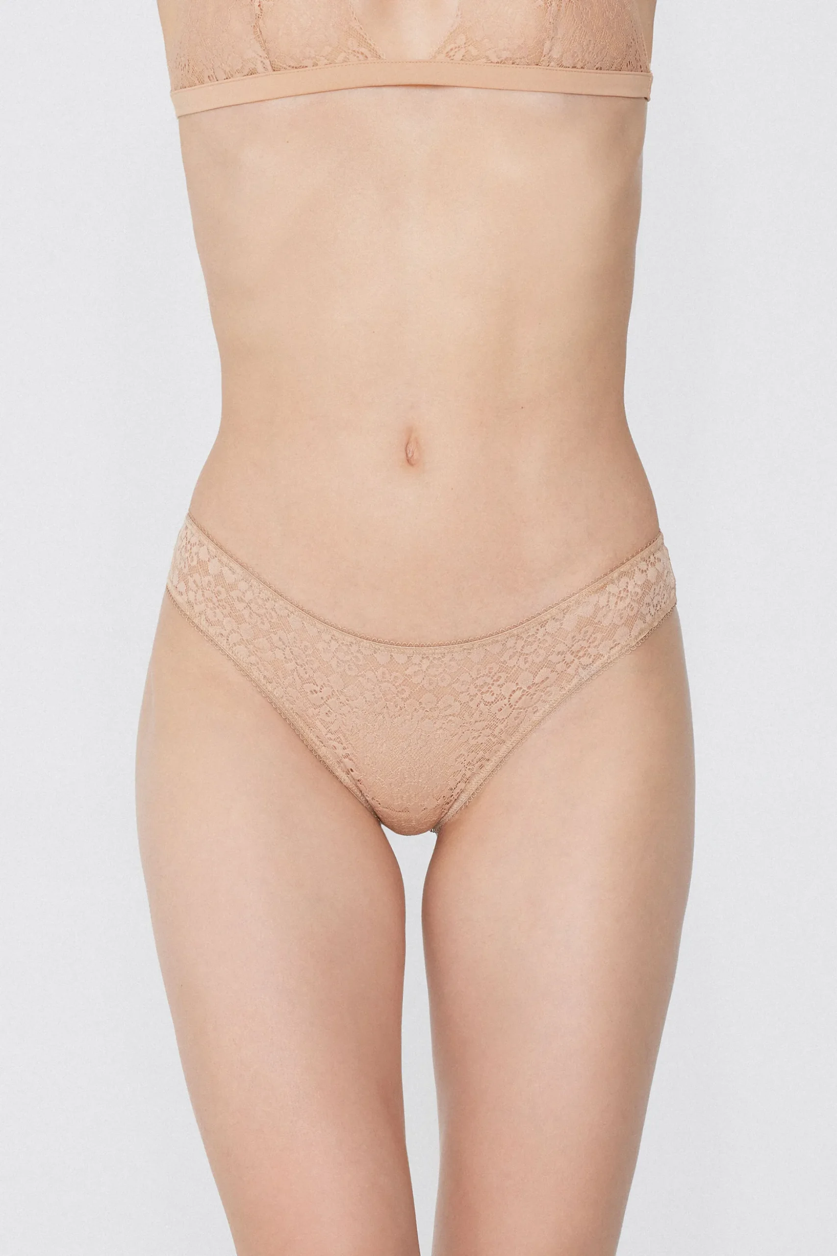 Recycled Lace Brazilian Panties - Cheeky Briefs - Women | Tezenis