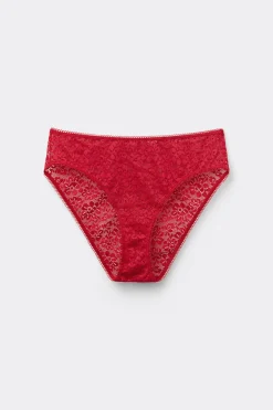 Recycled Lace High-Cut Panties - Classic - Women | Tezenis
