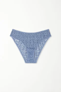 Recycled Lace High-Cut Panties - Classic - Women | Tezenis