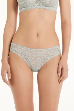 Recycled Lace High-Cut Panties - Classic - Women | Tezenis