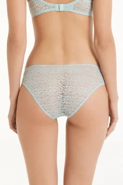 Recycled Lace High-Cut Panties - Classic - Women | Tezenis