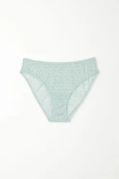 Recycled Lace High-Cut Panties - Classic - Women | Tezenis
