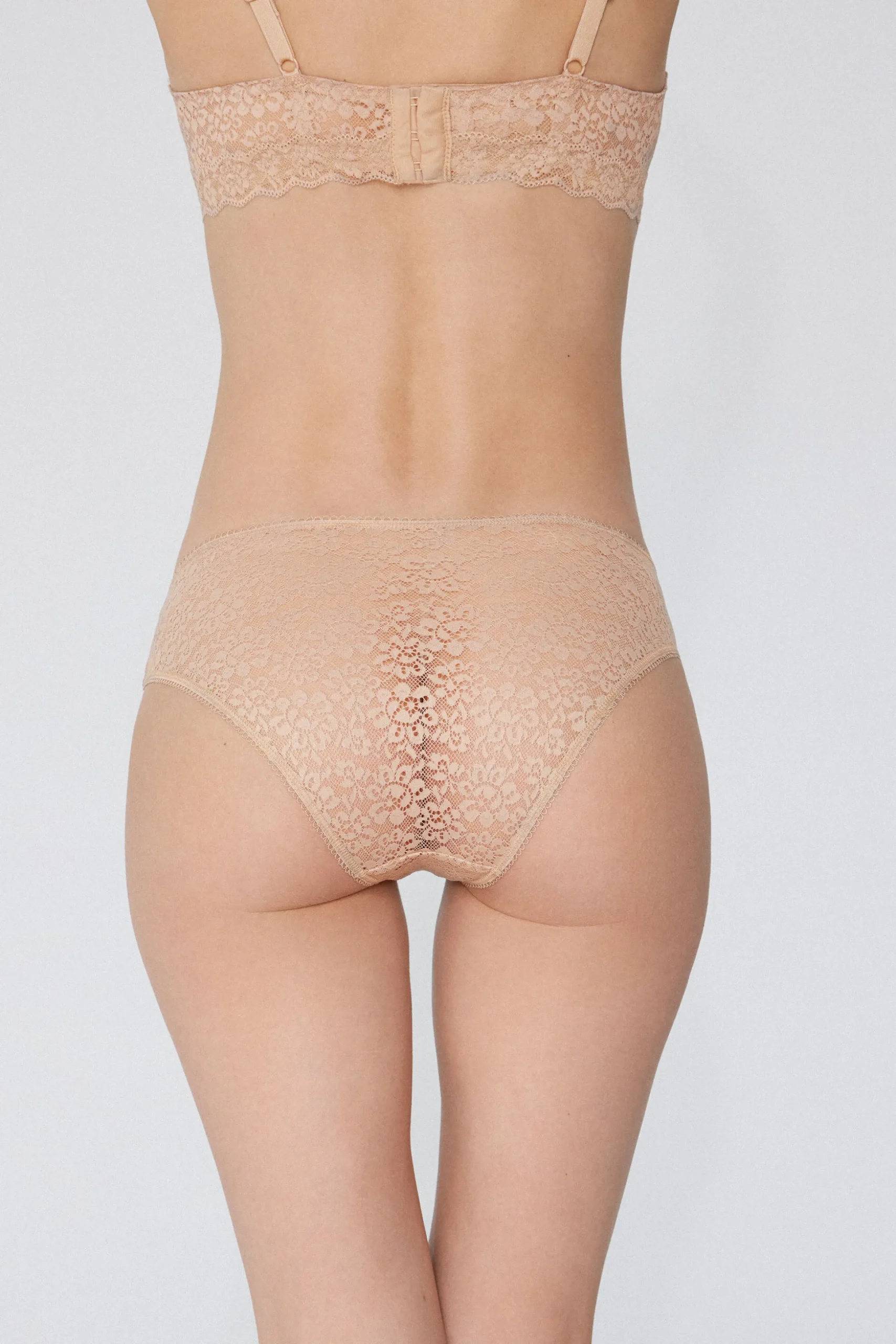 Recycled Lace High-Cut Panties - Classic - Women | Tezenis