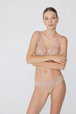 Recycled Lace High-Cut Panties - Classic - Women | Tezenis