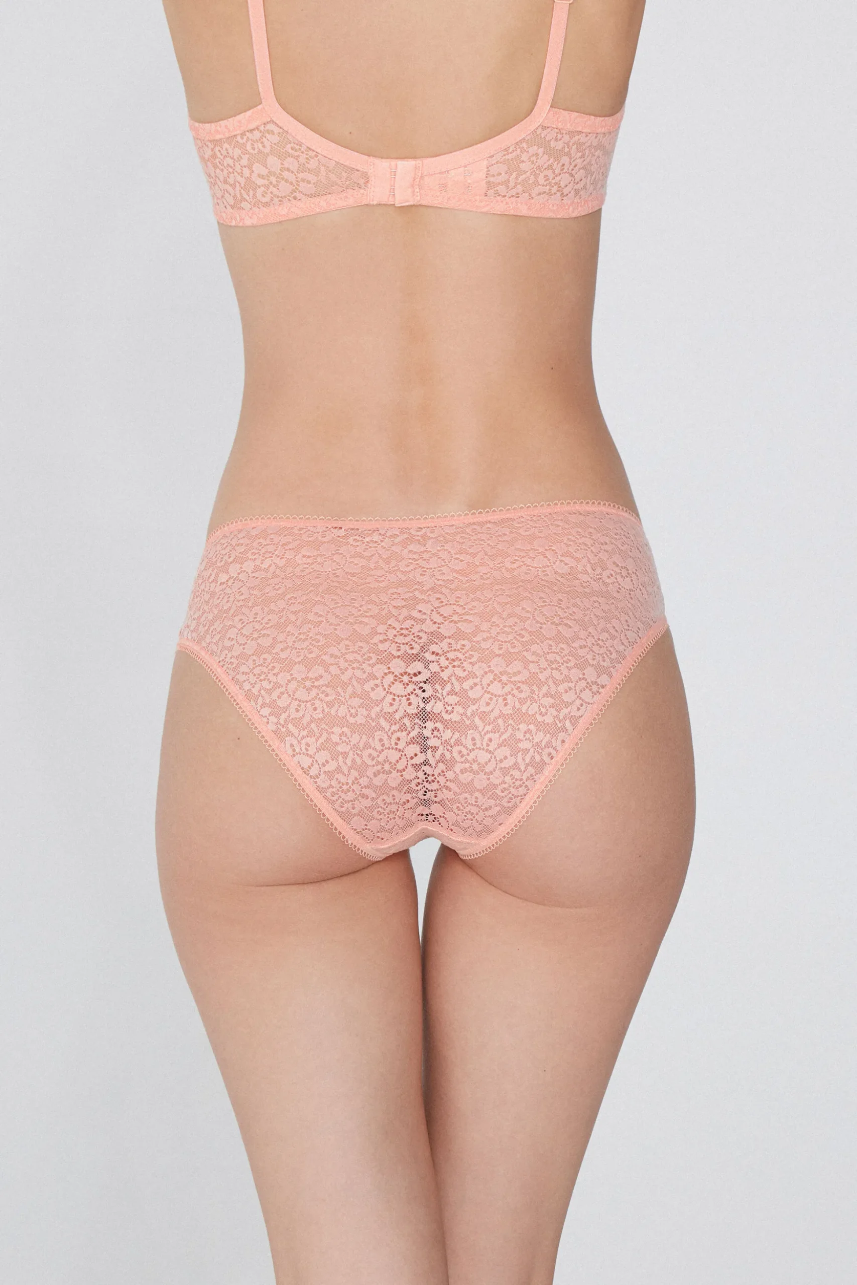 Recycled Lace High-Cut Panties - Classic - Women | Tezenis