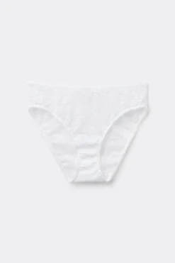 Recycled Lace High-Cut Panties - Classic - Women | Tezenis