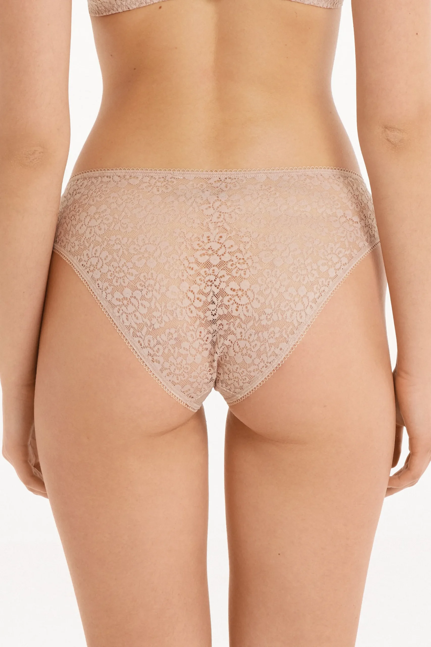 Recycled Lace High-Cut Panties - Classic - Women | Tezenis
