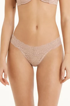 Recycled Lace High-Cut Thong - G-strings And Thongs - Women | Tezenis