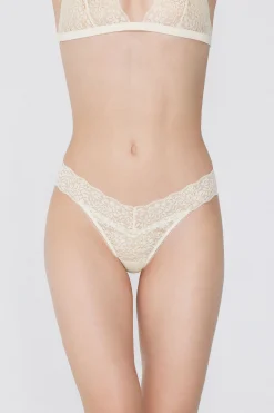 Recycled Lace High-Cut Thong - G-strings And Thongs - Women | Tezenis