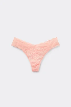 Recycled Lace High-Cut Thong - G-strings And Thongs - Women | Tezenis