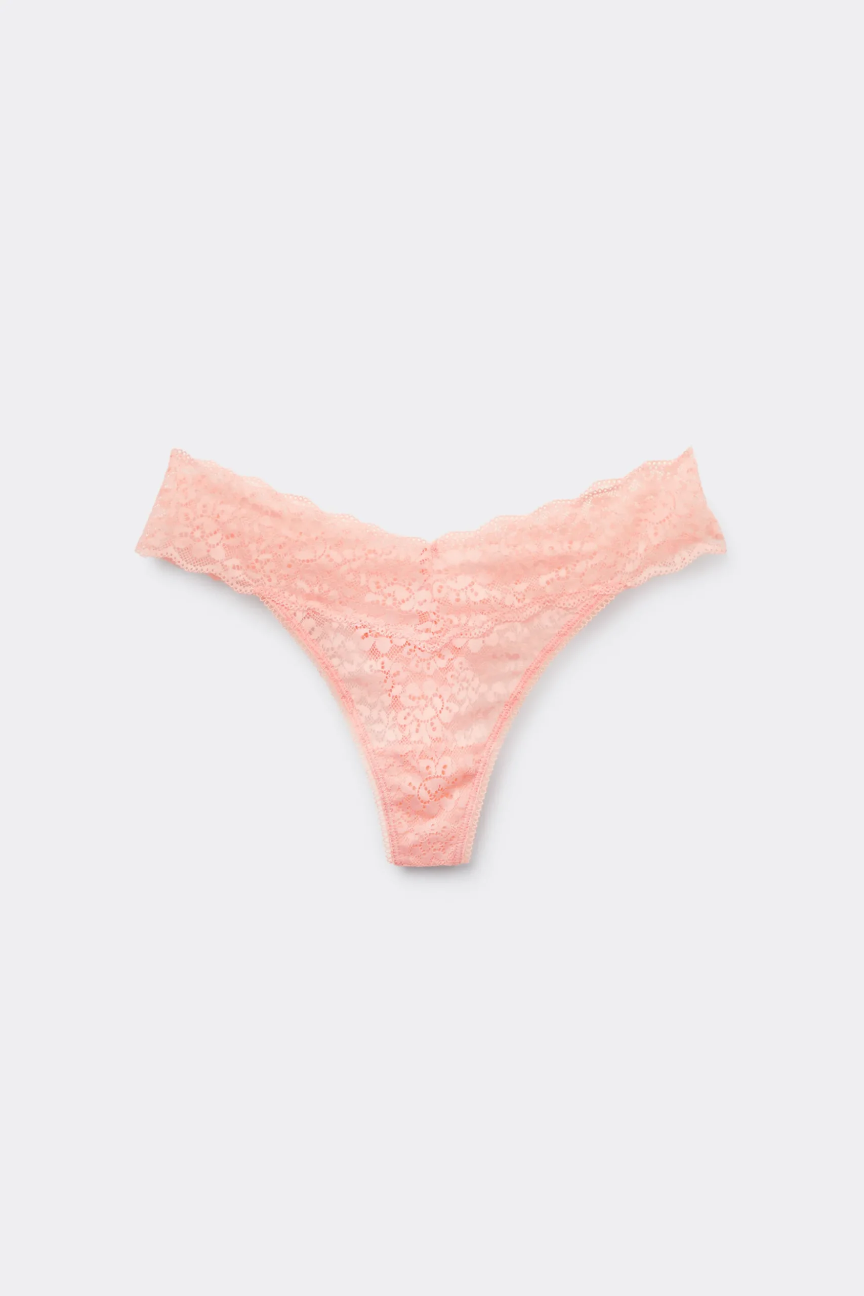 Recycled Lace High-Cut Thong - G-strings And Thongs - Women | Tezenis