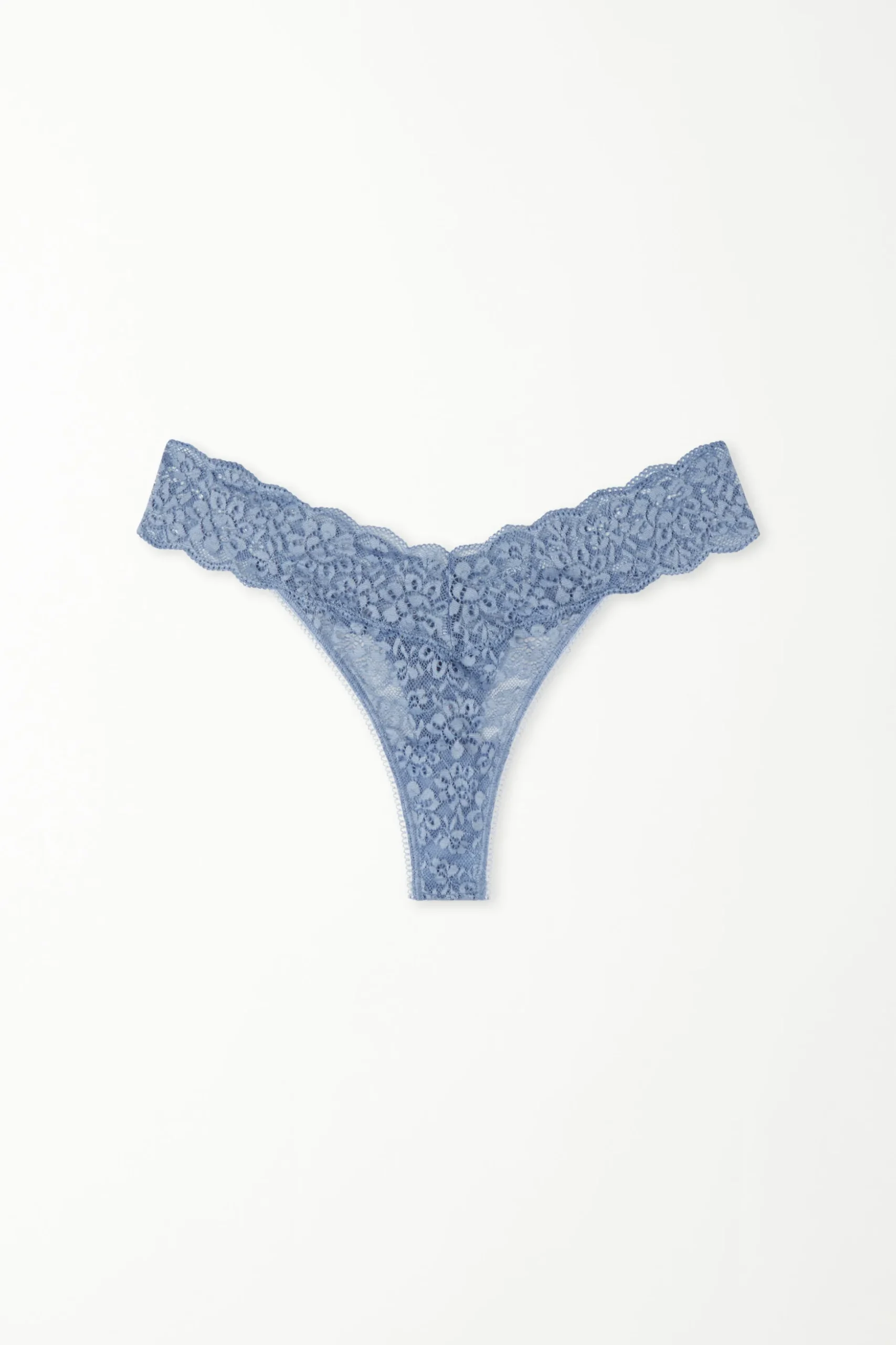 Recycled Lace High-Cut Thong - G-strings And Thongs - Women | Tezenis