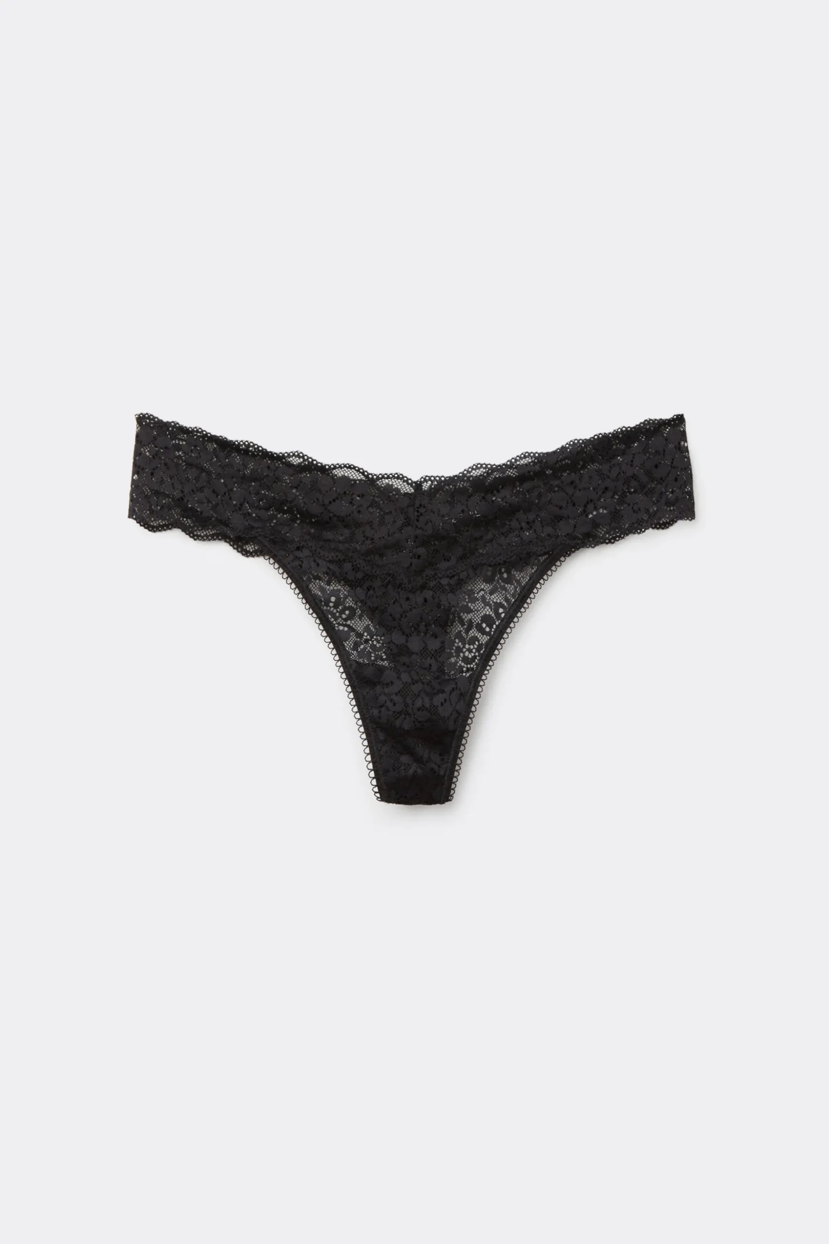 Recycled Lace High-Cut Thong - G-strings And Thongs - Women | Tezenis