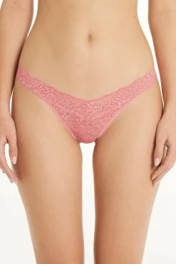 Recycled Lace High-Cut Thong - G-strings And Thongs - Women | Tezenis