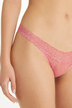 Recycled Lace High-Cut Thong - G-strings And Thongs - Women | Tezenis