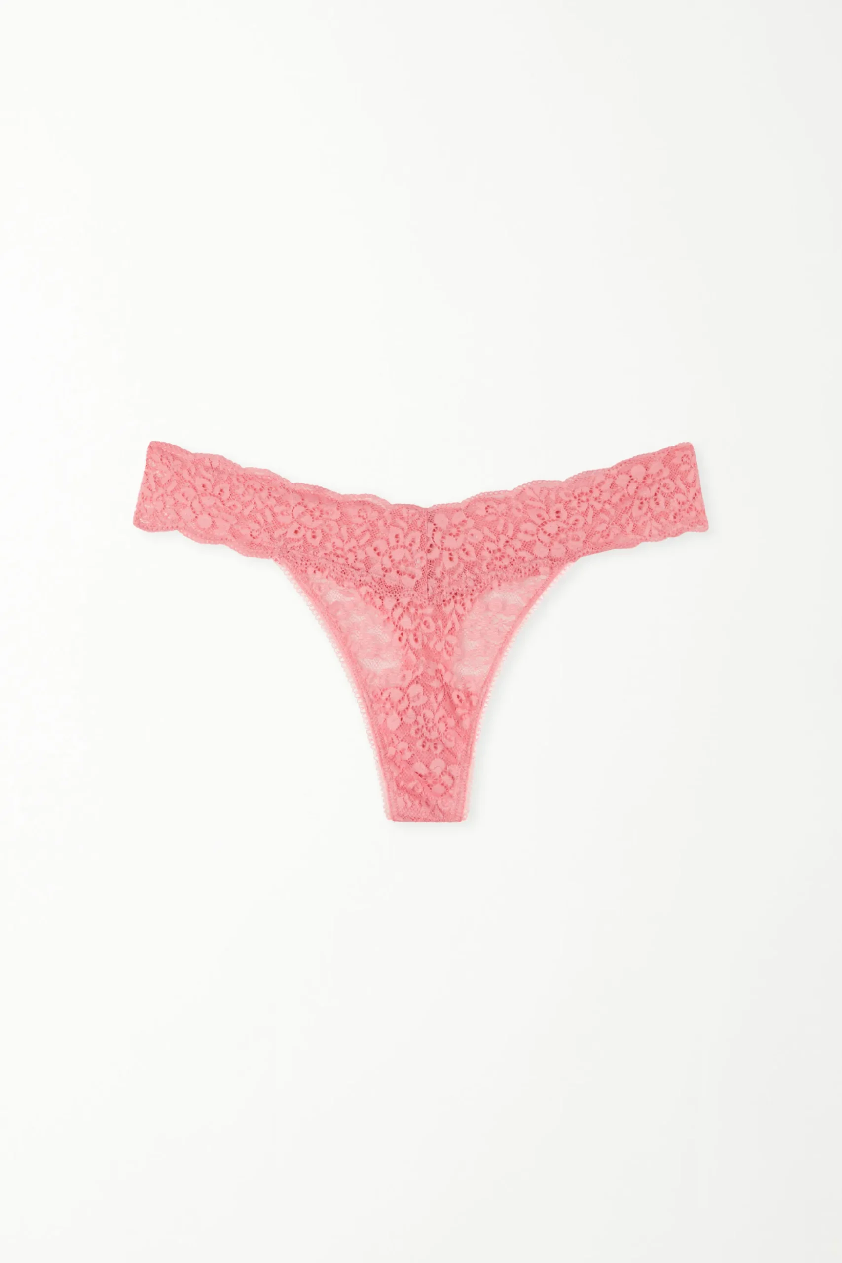 Recycled Lace High-Cut Thong - G-strings And Thongs - Women | Tezenis