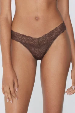 Recycled Lace High-Cut Thong - G-strings And Thongs - Women | Tezenis