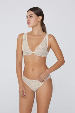 Recycled Lace Miami Balconette Bra - Bralette - Women | Tezenis