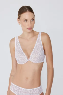 Recycled Lace Miami Balconette Bra - Bralette - Women | Tezenis