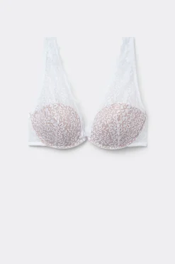 Recycled Lace Miami Balconette Bra - Bralette - Women | Tezenis