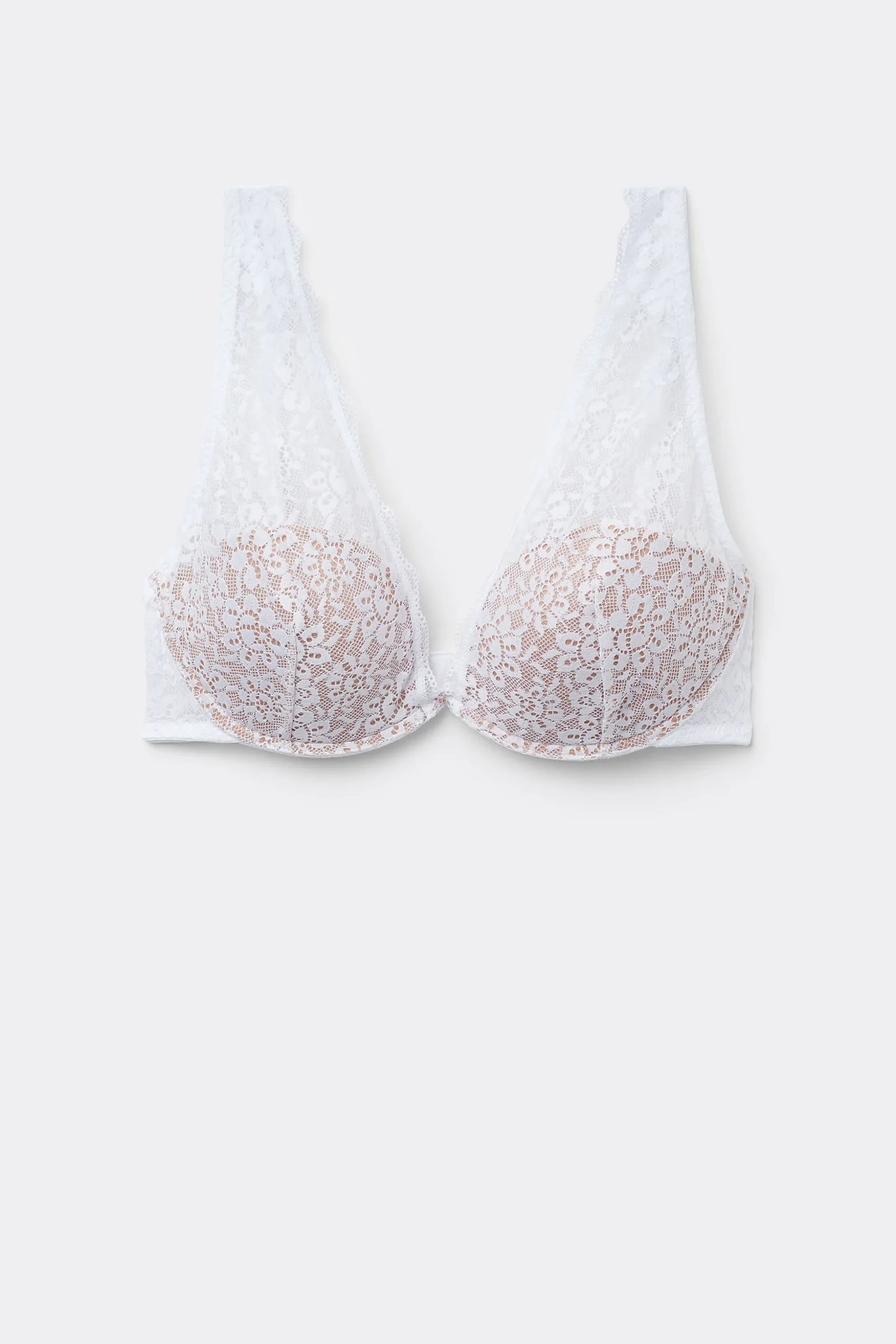 Recycled Lace Miami Balconette Bra - Bralette - Women | Tezenis