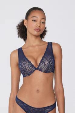 Recycled Lace Miami Balconette Bra - Bralette - Women | Tezenis
