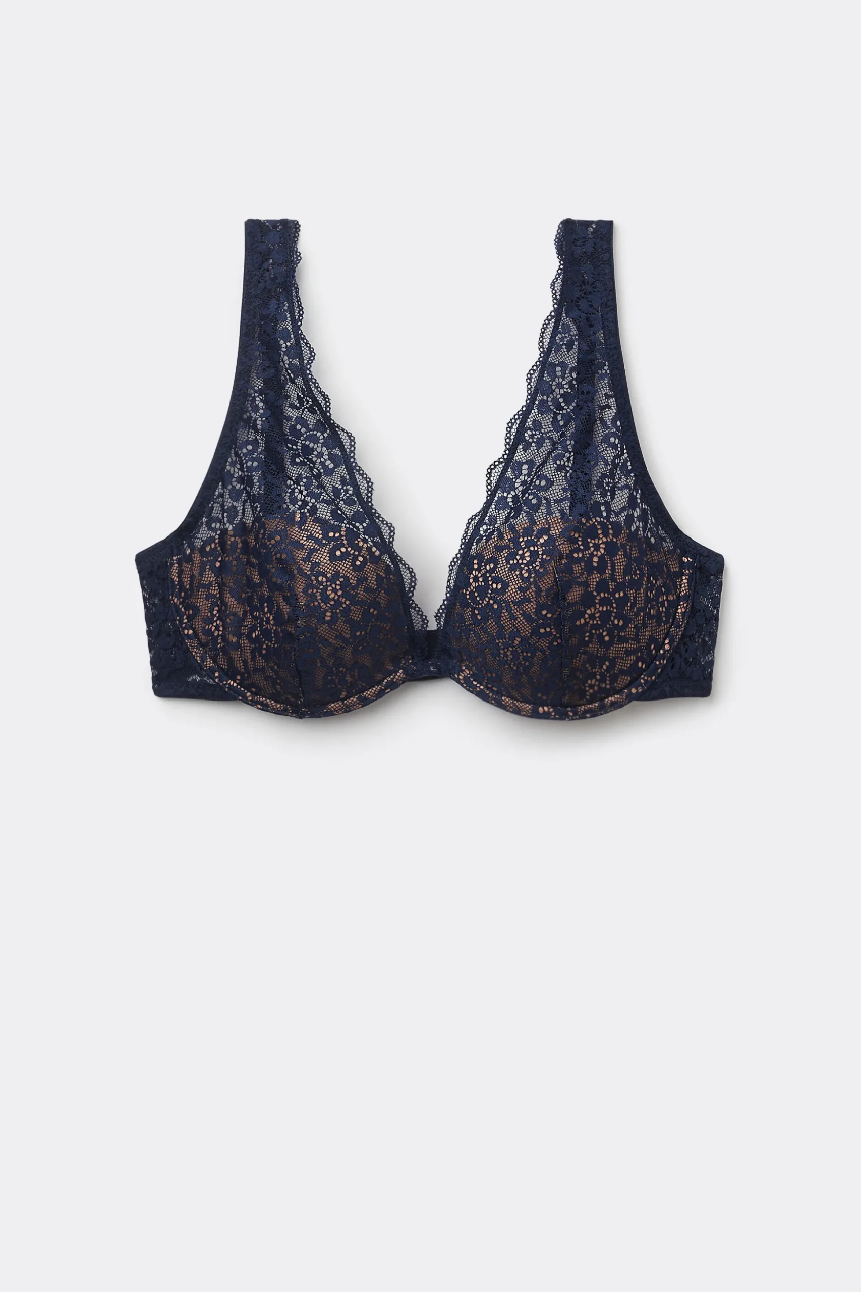 Recycled Lace Miami Balconette Bra - Bralette - Women | Tezenis