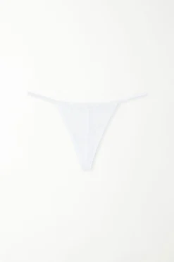Recycled Lace String Thong - G-strings And Thongs - Women | Tezenis
