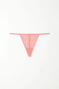 Recycled Lace String Thong - G-strings And Thongs - Women | Tezenis