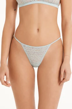 Recycled Lace String Thong - G-strings And Thongs - Women | Tezenis