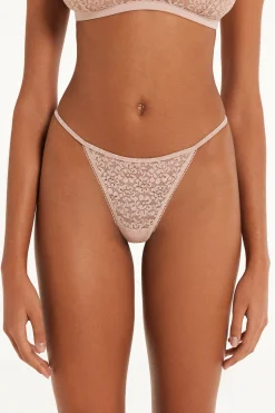 Recycled Lace String Thong - G-strings And Thongs - Women | Tezenis