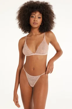 Recycled Lace String Thong - G-strings And Thongs - Women | Tezenis