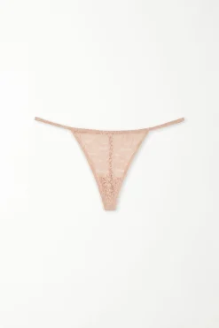 Recycled Lace String Thong - G-strings And Thongs - Women | Tezenis