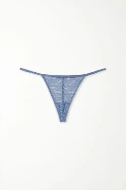 Recycled Lace String Thong - G-strings And Thongs - Women | Tezenis
