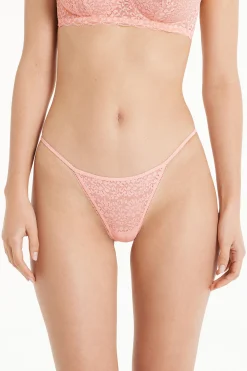 Recycled Lace String Thong - G-strings And Thongs - Women | Tezenis