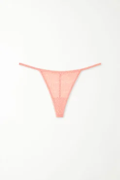 Recycled Lace String Thong - G-strings And Thongs - Women | Tezenis