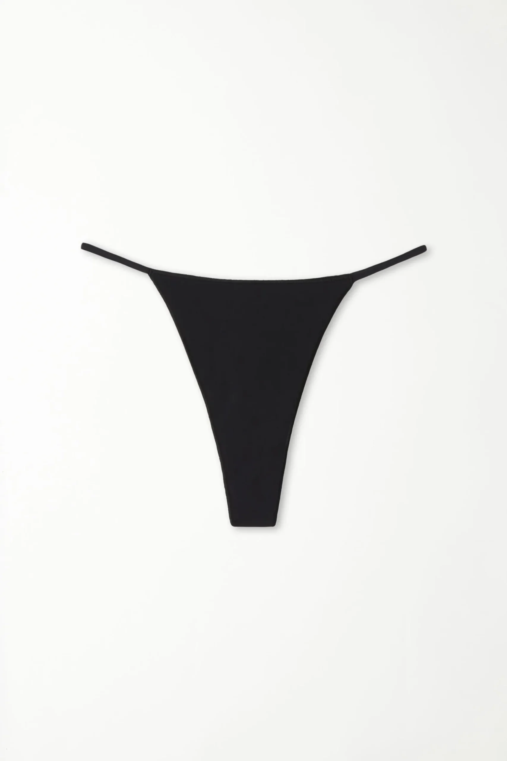 Recycled Microfiber Brazilian String Panties - Cheeky Briefs - Women | Tezenis