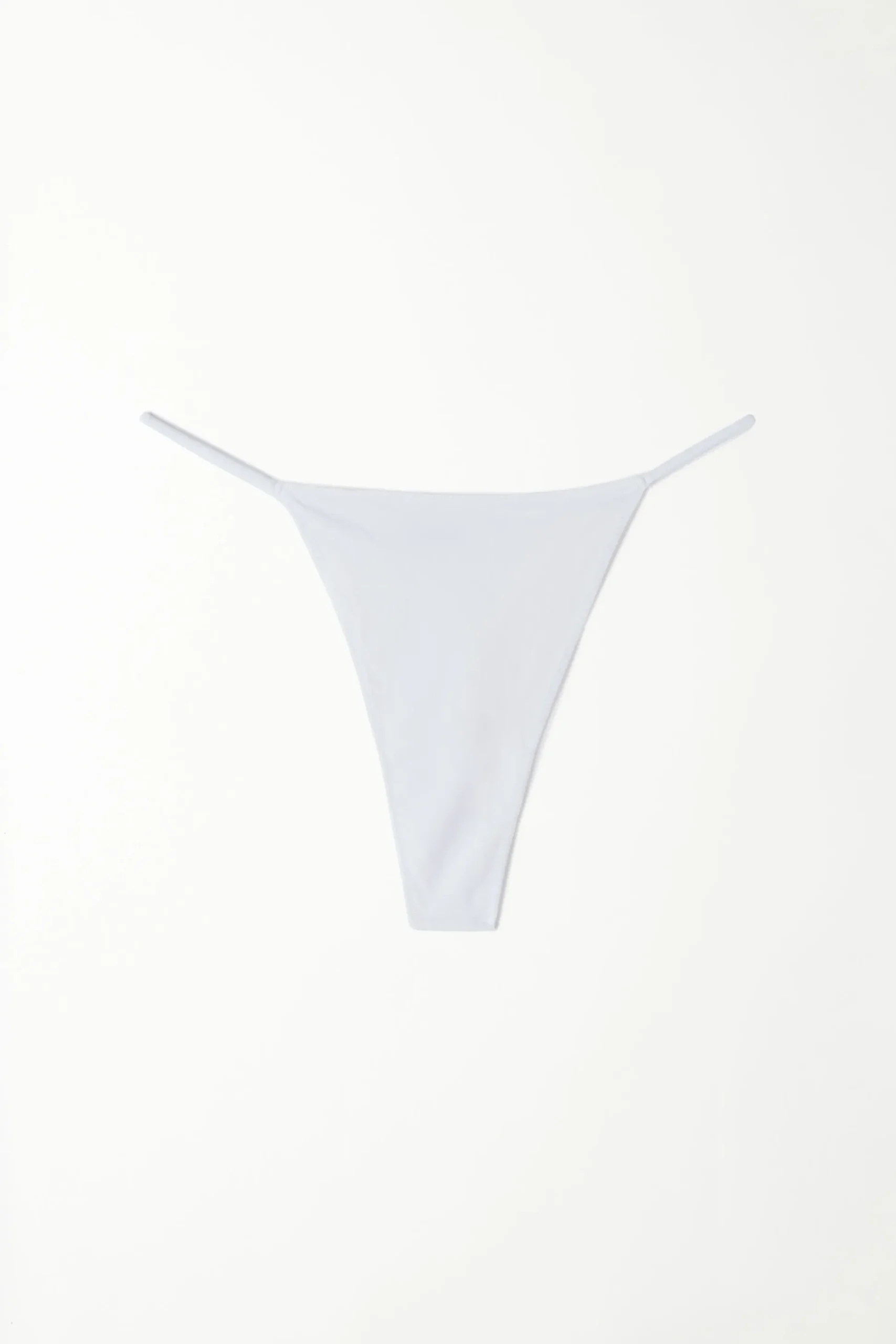 Recycled Microfiber Brazilian String Panties - Cheeky Briefs - Women | Tezenis