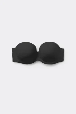 Recycled Microfiber Full Coverage Lightly Padded Bandeau Bra - Strapless And Bandeau - Women | Tezenis